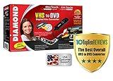 Diamond Multimedia VC500 One Touch VHS to Digital File, DVD Converter with Easy to use Software, Convert, Edit and Save For Win7,8,10,11