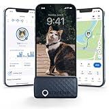 Tractive Smart Cat GPS Tracker | Real-Time Location & Wellness Monitoring for Cats 6.5 lbs+ | Territory & Location History | Up to 7-Day Battery | Breakaway Collar Included (Dark Blue)