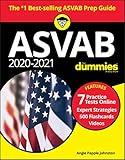 2020-2021 ASVAB for Dummies: Book + 7 Practice Tests Online + Flashcards + Video