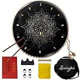 Lexington 13 Notes 12 Inches Steel Tongue Tank Drum Set C Key Lotus Pattern