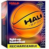 Rechargeable Light Up Basketball Ball - Glow in The Dark Basketball Accessories - Cool Birthday Gifts for 7 8 9 10 11 12 13 Year Old Boys - Outdoor Gear Toys Age 8-10 8-12 10-12 - Teen Boy Gift