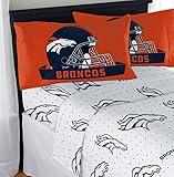 Northwest NFL Broncos “Monument” Queen Sheet Set #339007046