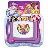 JA-RU Disney Princess Magic Draw-Magnetic Drawing Pad (1 Pack). Drawing Kids Board Car Trip Toys | Mess-Free Small Kids Write Board | Creative Activities and Travel Entertainment.B-6906-1s