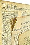 Three Documents of Freedom Constitution, Declaration of Independence, Bill of Rights