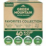 Keurig Green Mountain Coffee Roaster Coffee Roasters Favorites Collection, Single-Serve Coffee K-Cup Pods, Variety, 40 Count