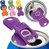 Complete Cover Easy Tab Opener New and Improved 6PK Beverage Barricade 2.0 by Avant Grub. Colorful Drink Can Protector Cap for Soda, Beer, Coke Shields From Bugs, Bees, Dust at the Party, BBQ, Beach