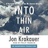 Into Thin Air: A Personal Account of the Mt. Everest Disaster