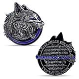Police Challenge Coin Thin Blue Line Military Gift I May Walk Among The Sheep But Make No Mistake I Am The Sheepdog