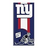 Northwest NFL New York Giants Unisex-Adult Beach Towel, 30" x 60", Cotton,Zone Read