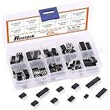 Rustark 85 Pcs 10 Types Integrated Circuit Chip Assortment Kit Opamp, Oscillator Includes LM324,LM358,LM386,LM393,UA741,NE5532,NE555,PC817,ULN2003,ULN2803,Logic Gate IC