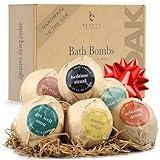 Bath Bomb Gift Set - USA Made with Natural & Organic Ingredients, Relaxing Gifts for Women & Men, Spa Gifts & Stocking Stuffers for Women, Luxury Gift Ideas, Bath Bombs for Wife & Kids