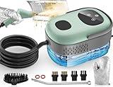 Steam Cleaner, 2500W High Pressure Steam Cleaner for Home, 10s Fast Heat-Up, Chemical-Free Steamer for Cleaning with 6 Steam Levels, 37.2oz Tank, Handheld Steam Cleaner for Car, Grease, Grout, Tile