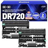 DR720 Drum Unit(Not Toner)2-Pack Replacement for Brother DR720 DR-720 Imaging Drum Compatible for Brother HL-5450DN HL-5470DW HL-6180DW MFC-8710DW MFC-8910DW MFC-8950DW DCP-8150DN 8155DN Laser Printer