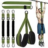 Pull Up Assistance Bands, Heavy Duty Pull Up Bands, Height Adjustable Strap & Comfortable Foot Strap, Pull Up Bar Bands Assistance Bands Strength Training Workout Equipment, Assisted Pull Up Bands