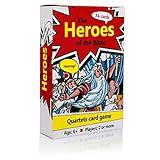 Biblical World Heroes of The Bible Quartets Card Game for Children Ages 6 and Up. Play and Learn Educational Card Game. Designed in Comics That Teaches The Biblical Stories.