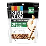 KIND Zero Added Sugar Granola, Apple Cinnamon Nut, Healthy Snacks, Good Source of Fiber, Gluten Free, 5g Protein, 1 Count