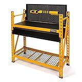 DEWALT 2-Shelf Industrial 4- Carbon Steel Foot Storage Rack Work Station Kit (DXST3000WB)