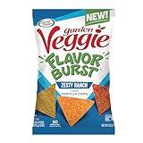 Sensible Portions Garden Veggie Flavor Burst Tortilla Chips, Ranch, 6 Oz