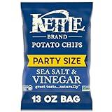 Kettle Brand Potato Chips Sea Salt & Vinegar Kettle Chips, 13 Oz