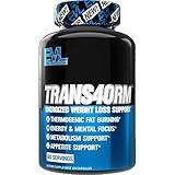 EVL Thermogenic Fat Burner Support - Fast Acting Weight Loss Energy and Appetite Support - Trans4orm Green Tea Fat Burner and Weight Loss Support Supplement for Men and Women - 60 Servings