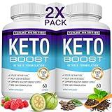 Keto Boost Diet Pills Ketosis Supplement - Natural Exogenous Keto Formula Support Energy & Focus, Advanced Ketones for Ketogenic Diet, for Men Women