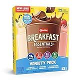 Carnation Breakfast Essentials Complete Nutritional Drink Rich Milk Chocolate / Classic French Vanilla / Strawberry Sensation Flavor 1.26 oz. 60 Ct