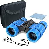 ESSENSON Binoculars for Kids Toys Gifts for Age 3, 4, 5, 6, 7, 8, 9, 10+ Years Old Boys Girls Kids Telescope Outdoor Toys for Sports and Outside Play, Bird Watching, Birthday Presents(Blue)