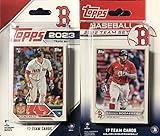 Boston Red Sox Topps Factory Sealed Team Set GIFT LOT Including the 2023 and 2022 Limited Edition 17 Card Sets for 34 EXCLUSIVE Red Sox Cards including Triston Casas Rookie Card