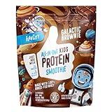 FlavCity All-in-One Protein Smoothie for Kids (Galactic Brownie) - Grass-Fed & Undenatured Whey Protein Powder with 15g Protein & 5g Collagen - Gluten-Free & Non-GMO - 15 Servings