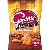 Gardetto's Snack Mix, Aged Cheddar, Pub And Party Mix, Family Size, 14.5 oz Bag