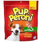 Pup-Peroni Lean Beef Flavor Dog Treats, Made with Real Beef, 22.5 Ounce Bag