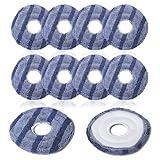 Washable Vacuum Mop Cloths Compatible with Eufy X10 Pro Omni and X9 Pro Robot Vacuum, Washable and Reusable Soft Mopping Pad for Eufy Robot Vacuums Cleaner Replacement Parts & Accessories