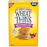 Wheat Thins Spicy Sweet Chili Snacks, Whole Grain Wheat Crackers, Snack Crackers, 8.5 oz