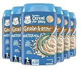 Gerber Baby Cereal 2nd Foods, Grain & Grow, Multigrain, 8 Ounces (Pack of 6)