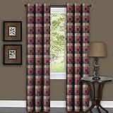 Achim Home Furnishings Harvard - Valance w/10 Sm Grommets - 58 x 14 - Burgundy
