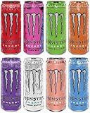 Energy Sampler Pack, Super Energy Drink, 8 Flavor Variety Pack, 16 Ounce (8 Pack)