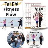 Tai chi DVD for beginners and seniors + Tai chi fit workouts. Qi gong, Balance, Strength, Stretching, Cardio, Breathing & more. Step by step instruction Tai chi exercises for seniors & beginner tai