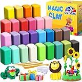 ESSENSON Air Dry Clay 27 Colors, Modeling Clay for Kids, DIY Molding Magic Clay for with Tools, Party Favors Toys Gifts for Age 3 4 5 6 7 8+ Years Old Boys Girls Kids