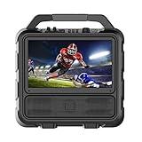 Monster Vision | Portable Entertainment System, 15.6” Full HD Screen, 60W Audio | Up to 25 Hours Playback | Two HDMI Ports for Your Favorite Smart Streaming Device & Gaming Console | Portable TV