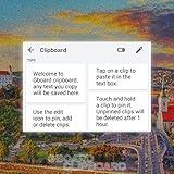 Welcome to Gboard clipboard, any text you copy will be saved here.