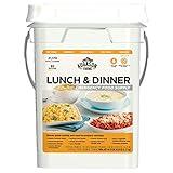 Augason Farms Lunch and Dinner Variety Pail Emergency Food Supply 4-Gallon Pail