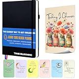 Time Blocking Planner: Simplified ADHD Planner for Adults, 6 Month Undated 24 Hour Daily Time Management Method for Focus and Work.