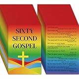 Fankya 240pcs The Romans Road to Salvation Gospel Tracts Plan of Salvation Prayer Cards Pocket Little Jesus Bible Tracts Christian Tracts for Evangelism Church Gifts (Sixty Second Gospel)