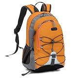 10L Small Hiking Backpack for Kids Ages 3-6 Girls Boys Under 4 feet, Mini Waterproof Outdoor Sport Travel Camping Daypack (Orange)