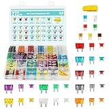 MuRealy Car Fuses Assortment Kit - Upgraded 272Pcs Automotive Replacement Fuses, Standard, Micro2, Mini and Low Profile Fuses (2A/5A/7.5A/10A/15A/20A/25A/30A/35A/40A) for RV Truck