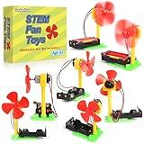 7 Bulk STEM Kits Science Circuit Toys for Kids 8-12 Classroom, STEAM Activities Science Crafts Electrical Experiments 2nd - 5th Grade, Build a Fan Kit STEM Activity Projects Age 8-10 Party Favors