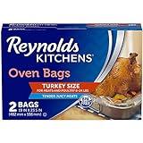 Reynolds Kitchens Turkey Size Oven Bags, Holds Up to 24 Pounds, 2 Count