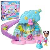 Gabby's Dollhouse Kitty Care Ear Purrfect Playroom – 17-Piece Playset with 4 Toy Figures, Dollhouse Furniture, Doll Accessories & Baby Doll Stuff for Kids Ages 3+