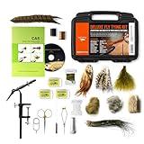 WETFLY Deluxe Fly Tying Kit with Book and Dvd. This Is Our Most Popular Fly Tying Kit.