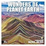 RED EMBER Wonders of Planet Earth 2025 Wall Calendar 12 Month | 12" x 24" Open | Thick & Sturdy Paper | Giftable | Calendar 2025